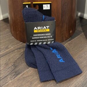 Ariat Merino Wool Work Performance Series,heavyweight,steel toe,arch support